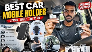 Fitgear FG-11 Car Mobile Holder Review | Best Car Phone Holder for Dashboard & Windshield
