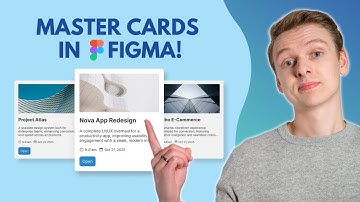 Build a Professional Card Component in Figma from SCRATCH!