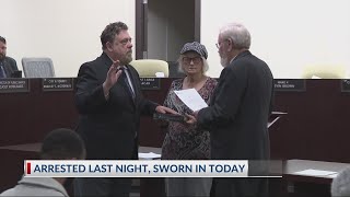 After arrest, Whitehall councilman sworn in