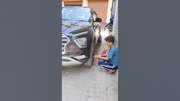 KHAN WHEEL ALIGNMENT HONDAI CRETA MY YOUTUBE CHANNEL KO 👉SUBSCRIBE👈 #shorts #shortfeed #short