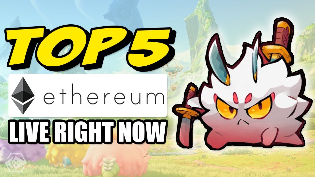 Top 5 Crypto Games On Ethereum Live Now!