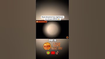 Real streamer has nightmare on stream (REAL😱)