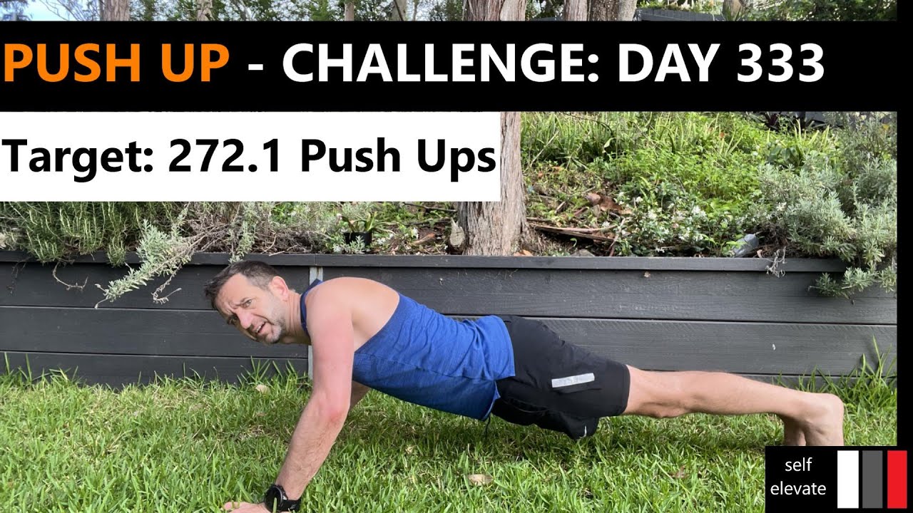 365 Day Push Up Challenge - Day 333 - YouTube