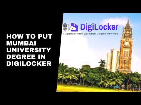How to download Mumbai University Degree in Digilocker
