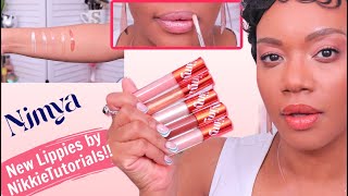 LIP SWATCHES!! Spill The Juice! Lip Glosses from Nimya Beauty by NikkieTutorials!!