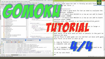 Android Tutorial || Make a GOMOKU game in Android Studio - Part 4: Find best move for computer