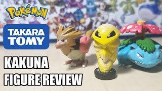 Pokemon Kakuna #014 Figure Review! [Takara Tomy]