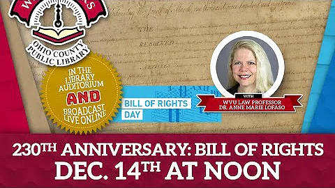 Lunch With Books: The Bill of Rights - 230 Years w...