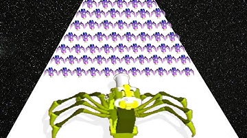 Spider Train 3D Run Master - Max Level Spider Run Gameplay Android iOS