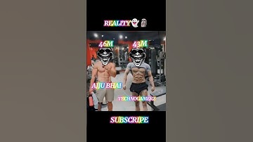 Technogamerz meet ajju bhai 😂💪 #technogamerz #ajjubhai #totalgaming #ajjubhai94 #ujjwal #shortvideo