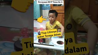 Tiup Lilinnya Pakai Tenaga Dalam shorts short ulangtahun hbd happybirthday tenagadalam fyp
