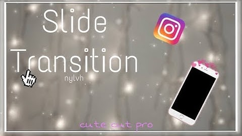 Slide Transition Tutorial {CCP}