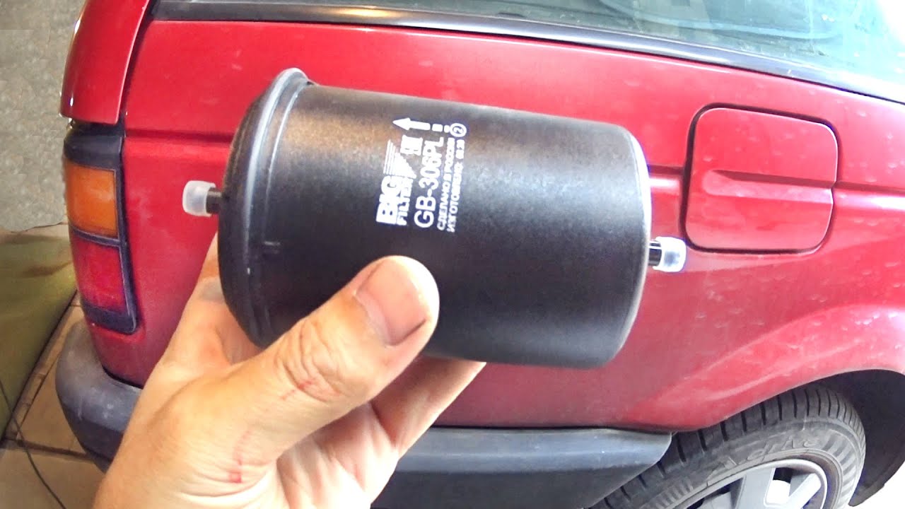 Забился топливный фильтр. Симптомы и быстрая замена без СТО бензинового ...