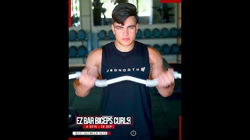 EZ Bar Biceps Curls Superset With / Reverse Grip Hammer Curls.