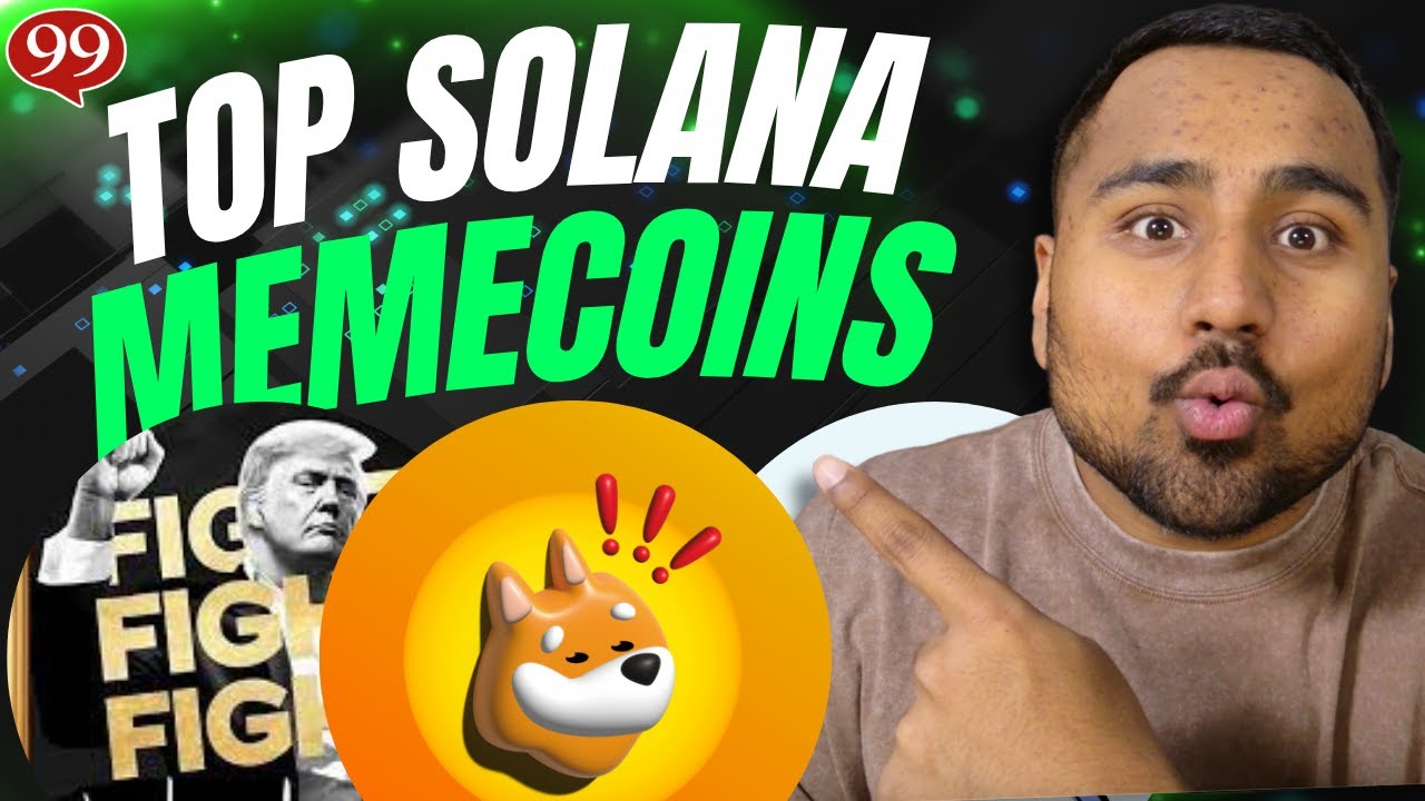 Best Solana Meme Coins to BUY Now! 10X to 100X Potential! - YouTube