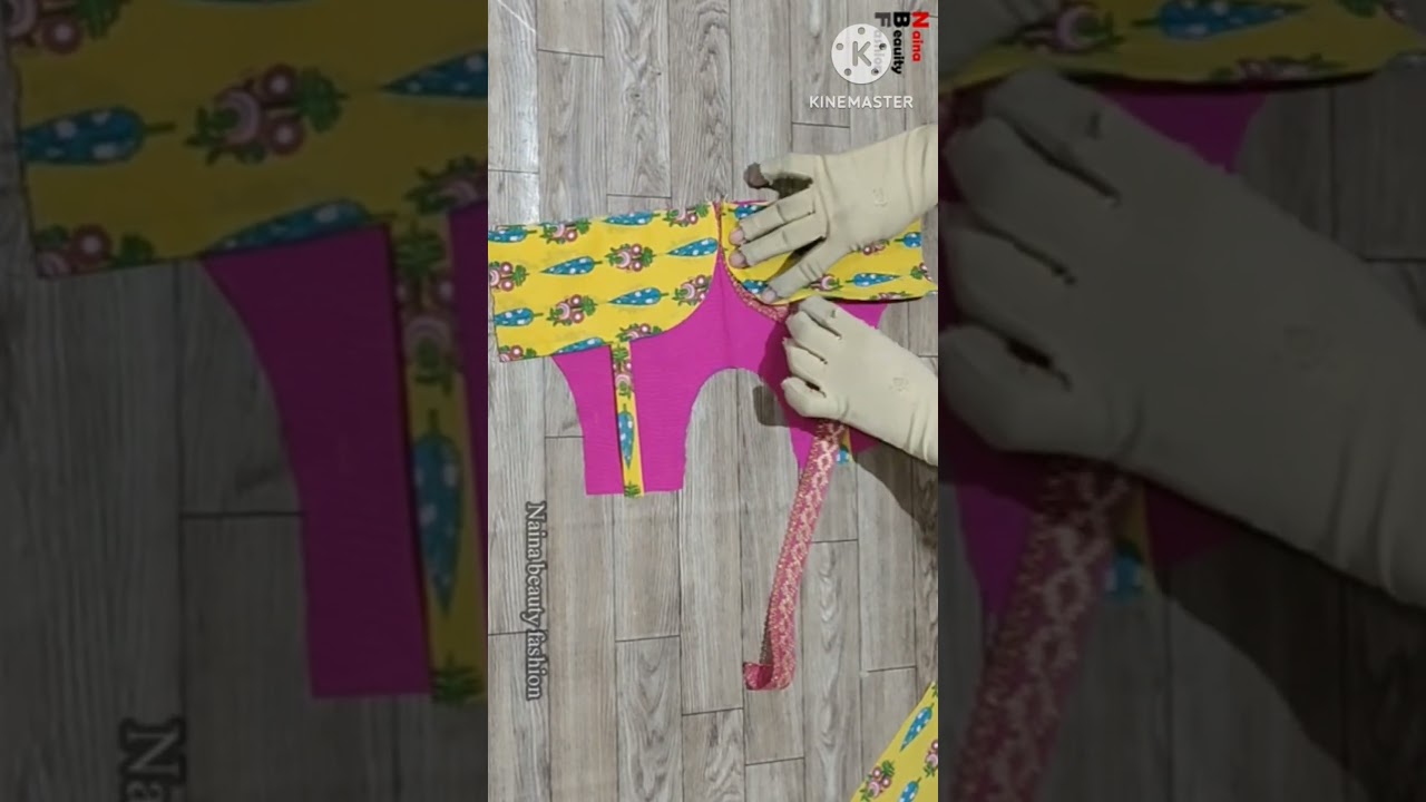 Baby girl frock design cutting and stitching | #babyfrock #babygirldress