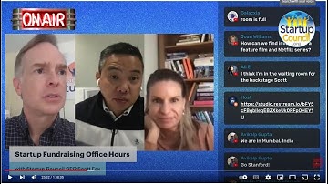 Pre-Seed and Seed Funding Startup Fundraising Free Entrepreneur Q&A Office Hours