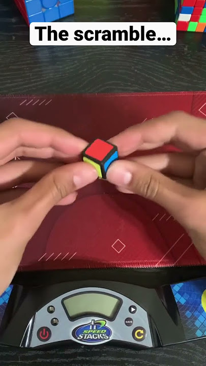 Attempting to solve a 1x1 #1x1 #shorts #cube