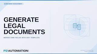 How to Generate Legal Documents from Dynamics 365 Using DocumentsCorePack