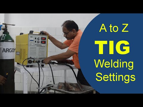 TIG Settings — GTAW + SMAW Dual Welding Machine Setup