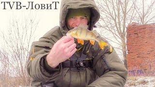 Зимняя рыбалка! Ловля окуня и плотвы, первый лёд 2018-2019.