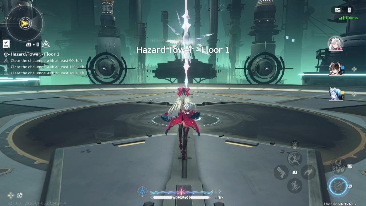 Wuthering Waves - Million and half damage (1487604) with 6* Iuno