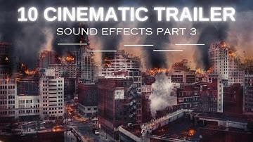 10 Cinematic Trailer Sound Effects (Part 3) | Free Epic SFX for Action, Teasers & Edits