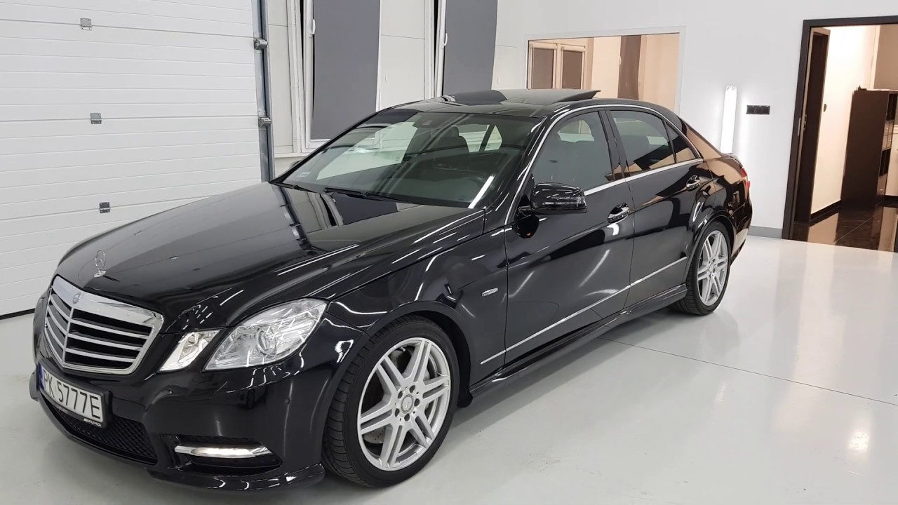 Mercedes E500 AMG 2012, 408 KM, perfekcyjny, KOLEKCJONERSKI ! - YouTube