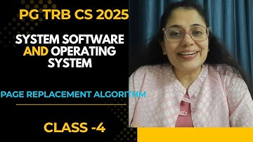 🔥Page Replacement Algorithms(TAMIL )Types of Operating System&Kernel Booting|UGC NET|GATE TN SET|TRB
