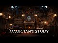 Magicians study ambience and music  calm afternoon in a creative magicians room ambientmusic