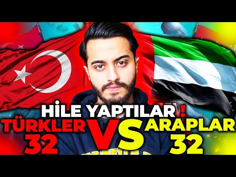 OHA! ARAPLAR TURNUVADA HİLE AÇTI! İNANAMAYACAKSINIZ! PUBG Mobile TÜRKLER VS. ARAPLAR TURNUVASI