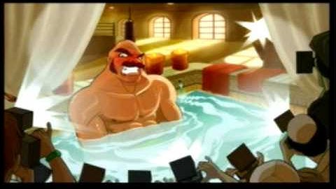 Nintendo Wii Punch Out!!:  Bald Bull (Exhibition Round #1)