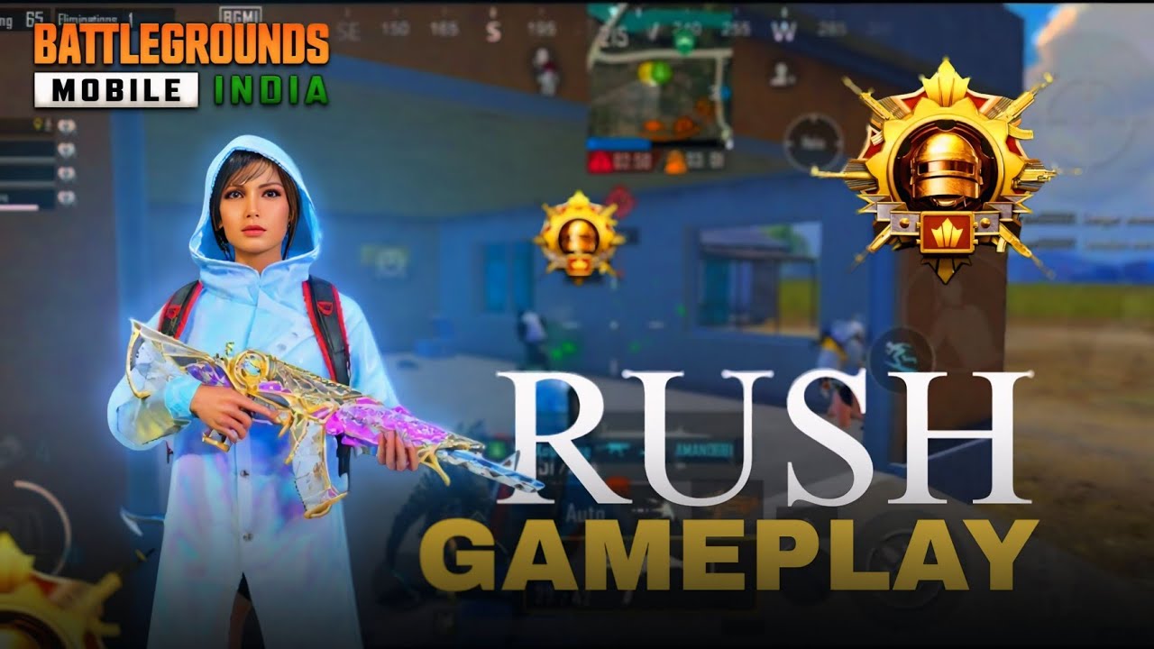 PUSHING LIKE A PRO! 🧠 BEST RUSH STRATEGY ON ERANGEL | BGMI
