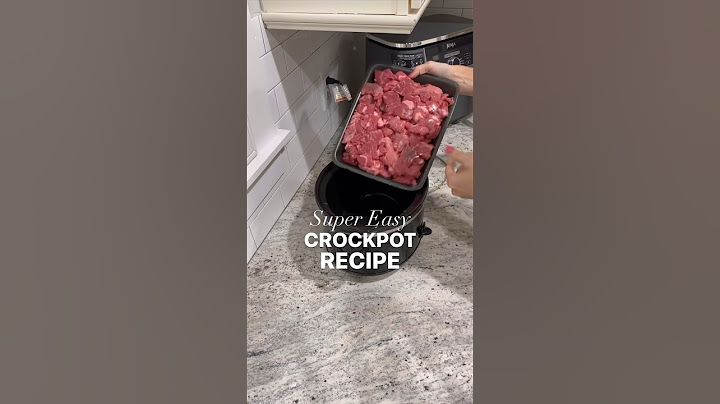 SUPER EASY CROCKPOT MEAL - Easy Weeknight Dinner