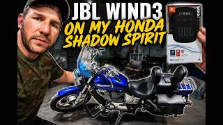 JBL Wind3 Install - Honda Shadow Spirit
