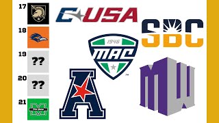 Ranking EVERY Group of 5 College Football Team for 2024