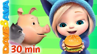 🍔 Jack Sprat | Nursery Rhymes & Kids Songs | Baby Songs by Dave and Ava 🍔