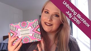 Birchbox Unboxing | July 2015 | MollyLynnBeauty
