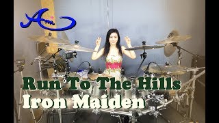 Iron Maiden - Run To The Hills drum cover by Ami Kim (#37) chords