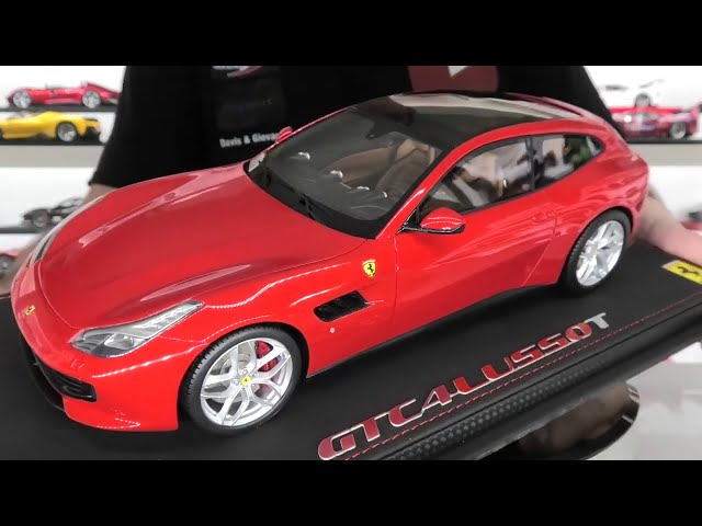 1/18 FERRARI GTC4 Lusso T by BBR Models - Full Review - YouTube