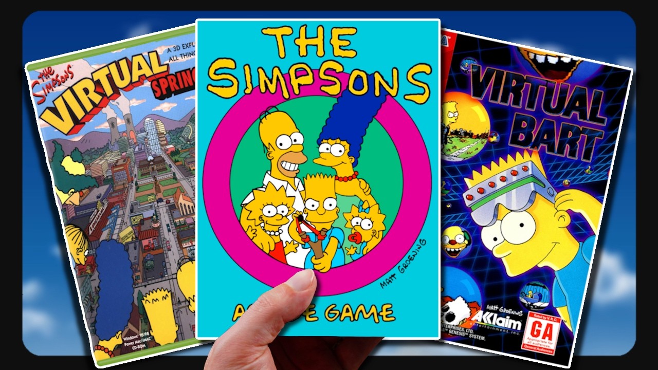 Die Simpsons Games der 90er waren etwas komisch...