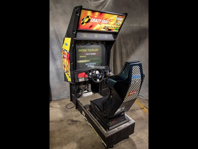 Crazy Taxi Driving Arcade Game Rental - Video Amusement Event Party