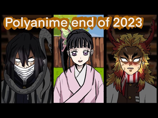 Polyanime end of year compilation. #anime #polyanime #naruto #demonslayer class=