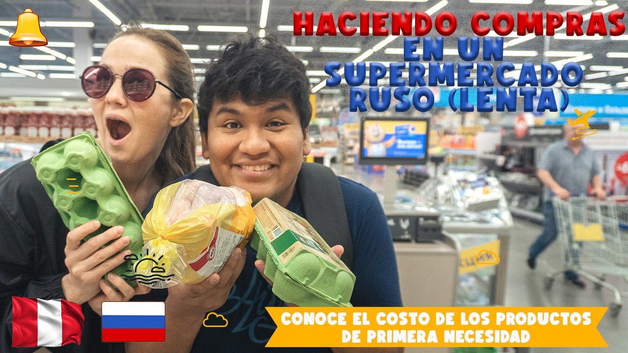 Precios de Alimentos y Productos en Rusia: Supermercado Tour con un Peruano