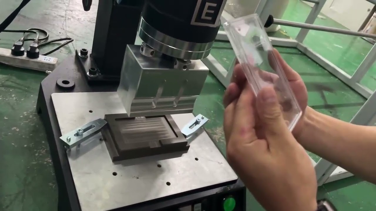 PSA grading card slab ultrasonic welding machine plastic case welder