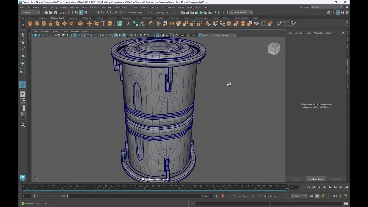 High-poly Model & Geometry Clean-up
