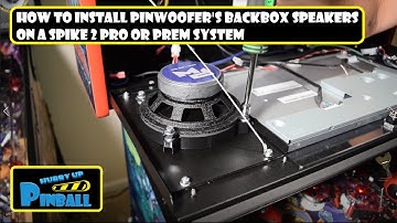 HurryUpPinball - How to Install Pinwoofer