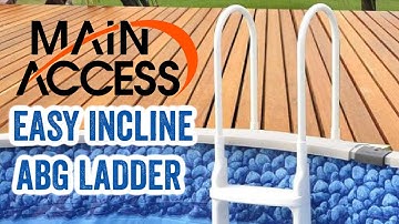 Easy-Incline Above Ground Pool Ladder💦 | 200200W