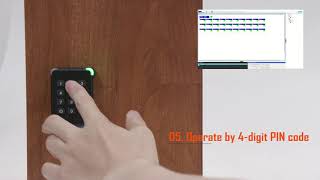 RFID Wireless Online Lock - Esmart Ultra PT300BWR