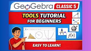 Complete GeoGebra Classic 5 Tools Tutorial for Beginners | GeoGebra in Tamil | @KKumaravelu1729